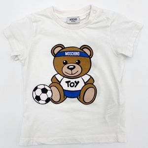 Authentic Toddler MOSCHINO White T-Shirt